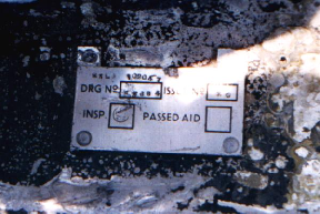 Avro Lancaster Bauteil